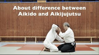 About difference between Aikido and Aikijujutsu [upl. by Solorac]