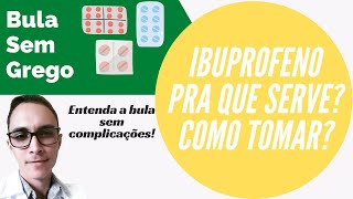 IBUPROFENO ¿para qué sirve [upl. by Acimak]