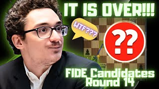 IT IS OVER  FIDE Candidates 2024 LAST Round [upl. by Tyika130]