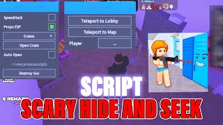 Scary Hide amp Seek Script  Hack  Walkspeed ESP Teleports [upl. by Lipp]