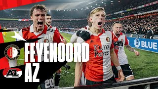 LAST MINUTE WINNER 😱  Highlights Feyenoord  AZ  Eredivisie 20222023 [upl. by Shear75]