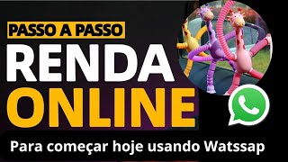 Comece hoje mesmo a ganhar uma grana extra com o watssap [upl. by Arin]