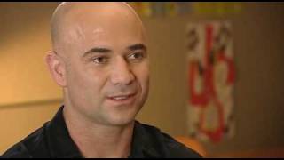 Andre Agassi and Steffi Graf on INSIDE SPORT BBC  PART 3 of 3 [upl. by Ahsieyn]