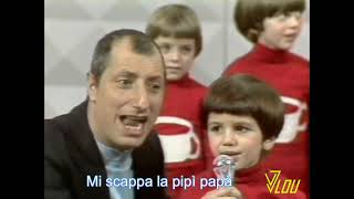 Pippo Franco  Mi Scappa La Pipì KARAOKE  1979 HD amp HQ [upl. by Statis]