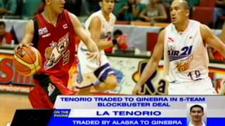 LA Tenorio on being traded to Ginebra in 5team blockbuster deal [upl. by Allimak]