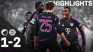 SuperSub scores following fine assist  FC Copenhagen vs FC Bayern 12  UCL Highlights [upl. by Zohar]