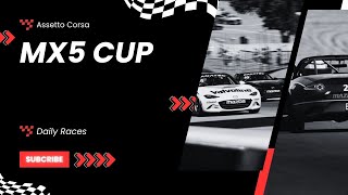 Daily Races in Assetto Corsa  MX5 CUP  Div 1 [upl. by Leber928]