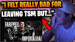 ImperialHal TEARS UP as he explains the REAL reason why he chose to LEAVE TSM after 5 years [upl. by Goldston399]