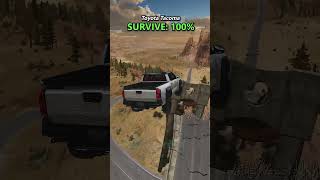 Jump and brake test with picups beamngdrive beamng gaming [upl. by Adnohrahs]