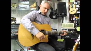 Guitar Review  Lag Tramontane T100DCE [upl. by Catto]