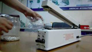 HAND IMPULSE SEALER WITH MAGNETIC HOLD [upl. by December]