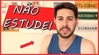 3 DICAS PARA QUEM NÃO ESTUDOU PARA ENEMVESTIBULARES [upl. by Dranik]