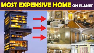 Most Expensive House In The World  Mukesh Ambani House [upl. by Rehm]