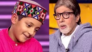 KBC Part  3 Arunoday Sharma ne jeeta dil Amitabh Bachchan ka  Arunoday Sharma kbcpart3 [upl. by Balthazar]