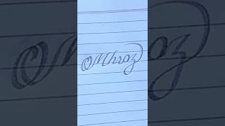 How to write English capital letter cursive writing A to Z  cursive handwriting practice [upl. by Nrehtac]