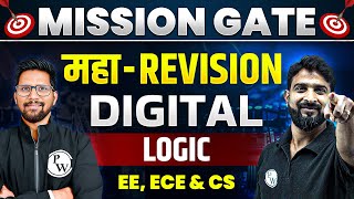 Digital Logic One Shot  MAHA REVISION  EE ECE amp CS  GATE 2024 Preparation [upl. by Anhcar]