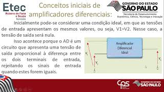 Introdução a amplificador diferencial [upl. by Ymeraj]