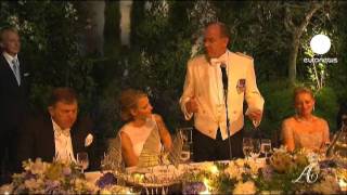 Albert pays tribute to Charlene at wedding finale [upl. by Sergei752]