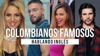 Colombianos Famosos Hablando Inglés 🇨🇴 [upl. by Anyd696]