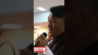 Dzongkha Song Live Singing by Samten [upl. by Eittocs]