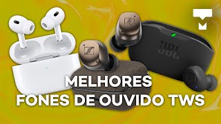 TOP 7 MELHORES FONES DE OUVIDO BLUETOOTH TWS para comprar em 2024 [upl. by Child912]