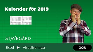 Kalender för 2019 [upl. by Maleeny]