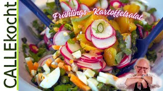 Kartoffelsalat frisch und lecker Dieses Rezept wirst Du lieben [upl. by Eelnayr]