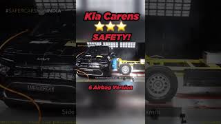 Kia Carens gets a 3star crash test safety rating in Global NCAP again What are your views on this [upl. by Bradly]