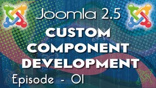 Joomla 25 Custom Component Development  Ep 1  Create a Bassic Joomla Component [upl. by Hanikahs]