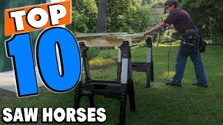 Top 10 Best Saw Horses Review In 2024 [upl. by Hennessey618]