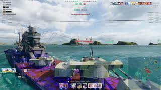 World of Warships Clan Battle Season 27 “Asp” 4FUN vs XBRTC [upl. by Fredia758]