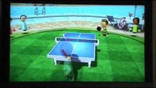 Wii Sport Resort Table Tennis vs Oscar [upl. by Nivan]