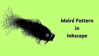 How to Make Moire Effect in Inkscape  Scanimation Template  Picket Fence  Barrier Grid Animation [upl. by Treblih960]