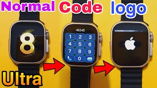 Set Apple Logo Code In Apple Watch Ultra  Apple Logo Code In Any Smartwatch  Add Apple Logo [upl. by Lati992]