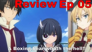 Busou shoujo machiavelianism ep 05 A boxing Bear We need reality here [upl. by Irrem544]