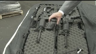 AR15 maker comes out with new rifle legal in CT [upl. by Grubb579]