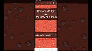 📚 12 CORONERS PIDGIN by Margery Allingham FULL book [upl. by Critchfield]