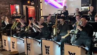 2 Cantina Song Star Wars arranged by Walt Kraybill Wilmington Big Band at Eagles Dare 5424 [upl. by Adar]