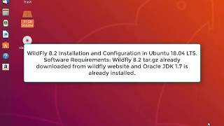 WildFly 821 Installation and Configuration in Ubuntu 1804 LTS [upl. by Elaweda]