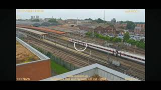 York railcam ft corbinthetransportspotter on the cam [upl. by Enawd945]