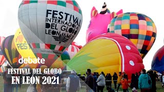 Más de 200 globos vuelan el el FIG en León [upl. by Stockmon]