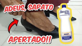 👢ACABOU O SOFRIMENTO👠🥾COMO LACEAR ALARGAR SAPATO APERTADO  NUNCA MAIS VAI APERTAR E NEM MACHUCAR [upl. by Ferdinana]