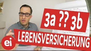 Gebundene Vorsorge 3a vs freien Säule 3b der Lebensversicherung Teil 2 [upl. by Oinolopa]