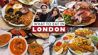 LONDON Food Guide  15 Great Places to Eat [upl. by Eelahc]