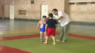 Giant toddlers meet for wrestling match 2 [upl. by Imef]