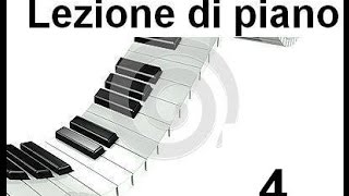 LEZIONE DI PIANOFORTE 4  LE ALTERAZIONI  nuovo corso [upl. by Ahsyad]