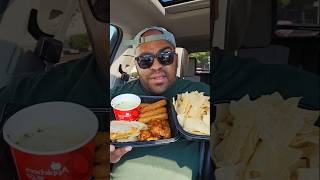 Does Applebees have better appetizers than Chilis Try Applebees classic combo shorts eating [upl. by Pris]