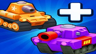 Merge Tanks  Battle Game Android Gameplay [upl. by Aspasia]