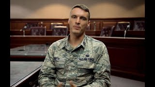 Ask An Airman  What is the process to become a JAG [upl. by Anitsyrhk]