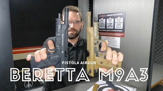 Pistolas Beretta M9A3 FDE e Black Umarex Airgun Co2 Blowback Full Metal [upl. by Ardnuasal]